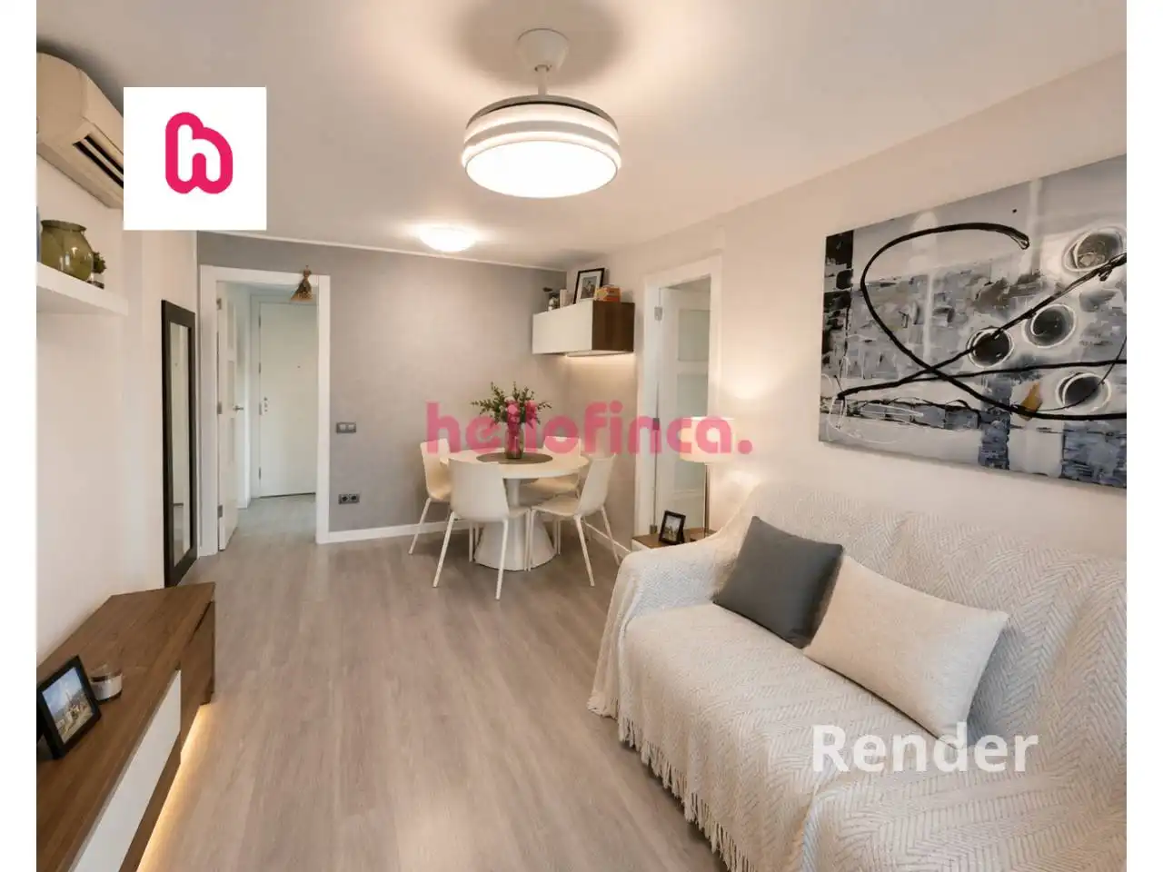 Bedroom of Flat for sale in Sant Boi de Llobregat  with Air Conditioner, Heating and Parquet flooring