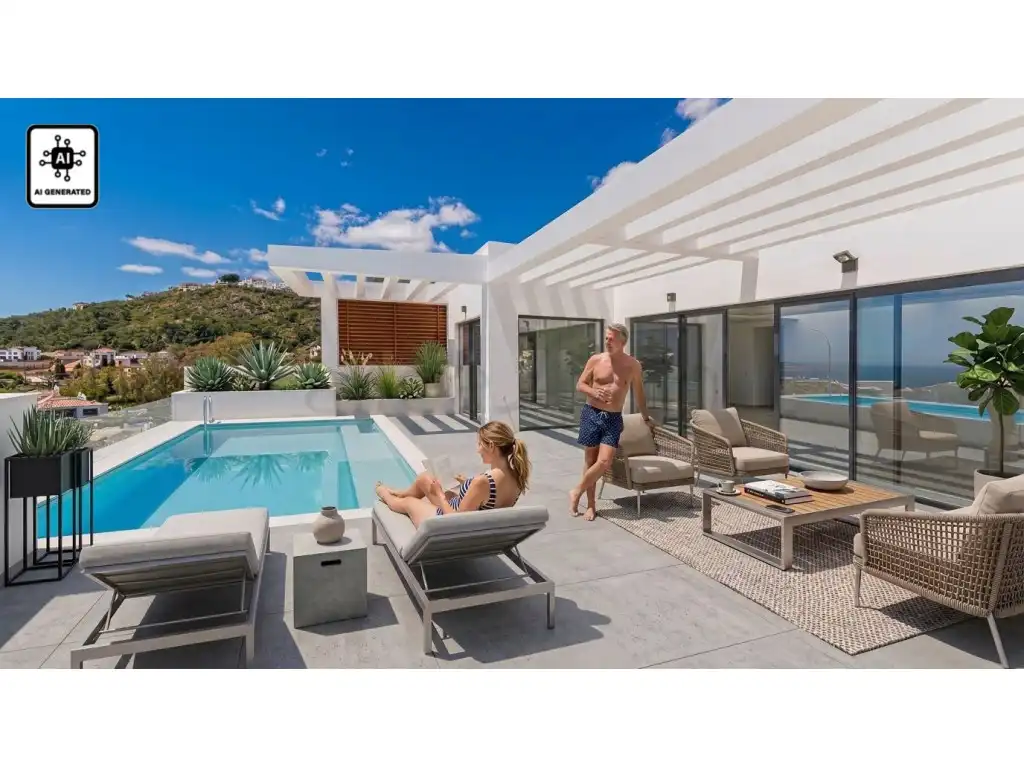 Maison avec piscine à vendre à Benalmádena pueblo, imagen 3