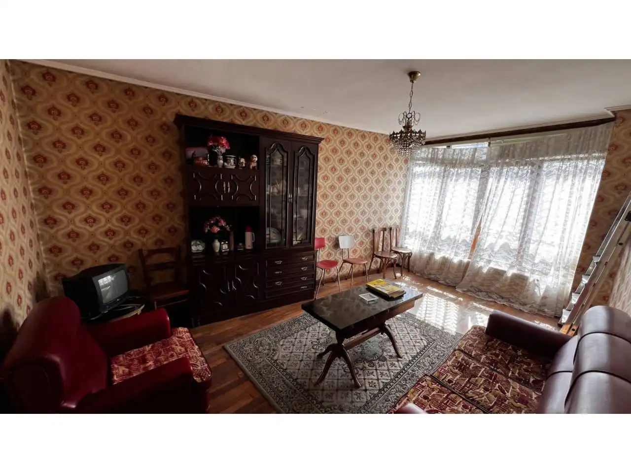 Living room of Flat for sale in Espinosa de los Monteros  with Heating, Storage room and Furnished