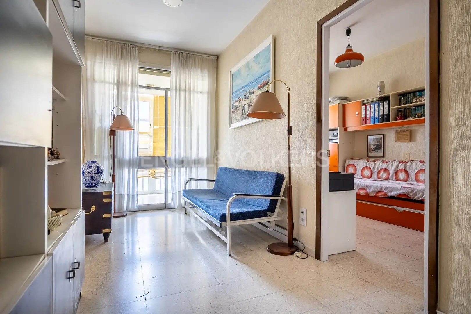 Living room of Flat for sale in Sevilla  with Air Conditioner, Heating and Terrace