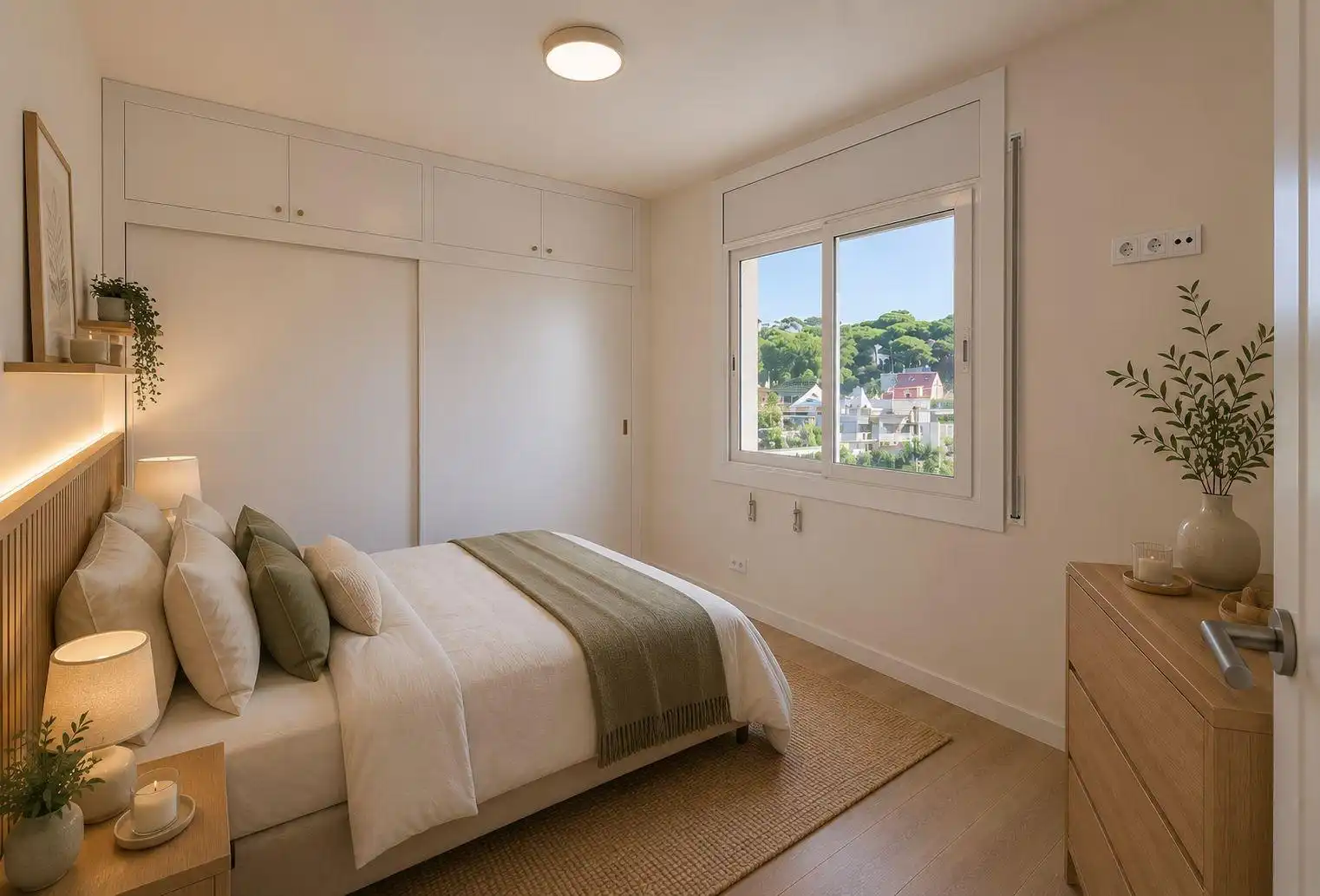 Bedroom of Flat for sale in Caldes d'Estrac  with Heating and Balcony