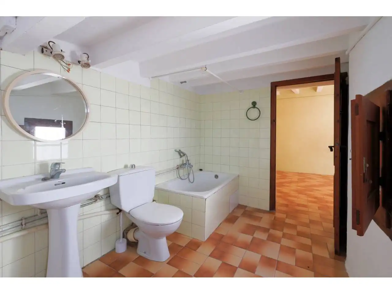 Baño de Finca rústica en venta en Palau de Santa Eulàlia con Terraza
