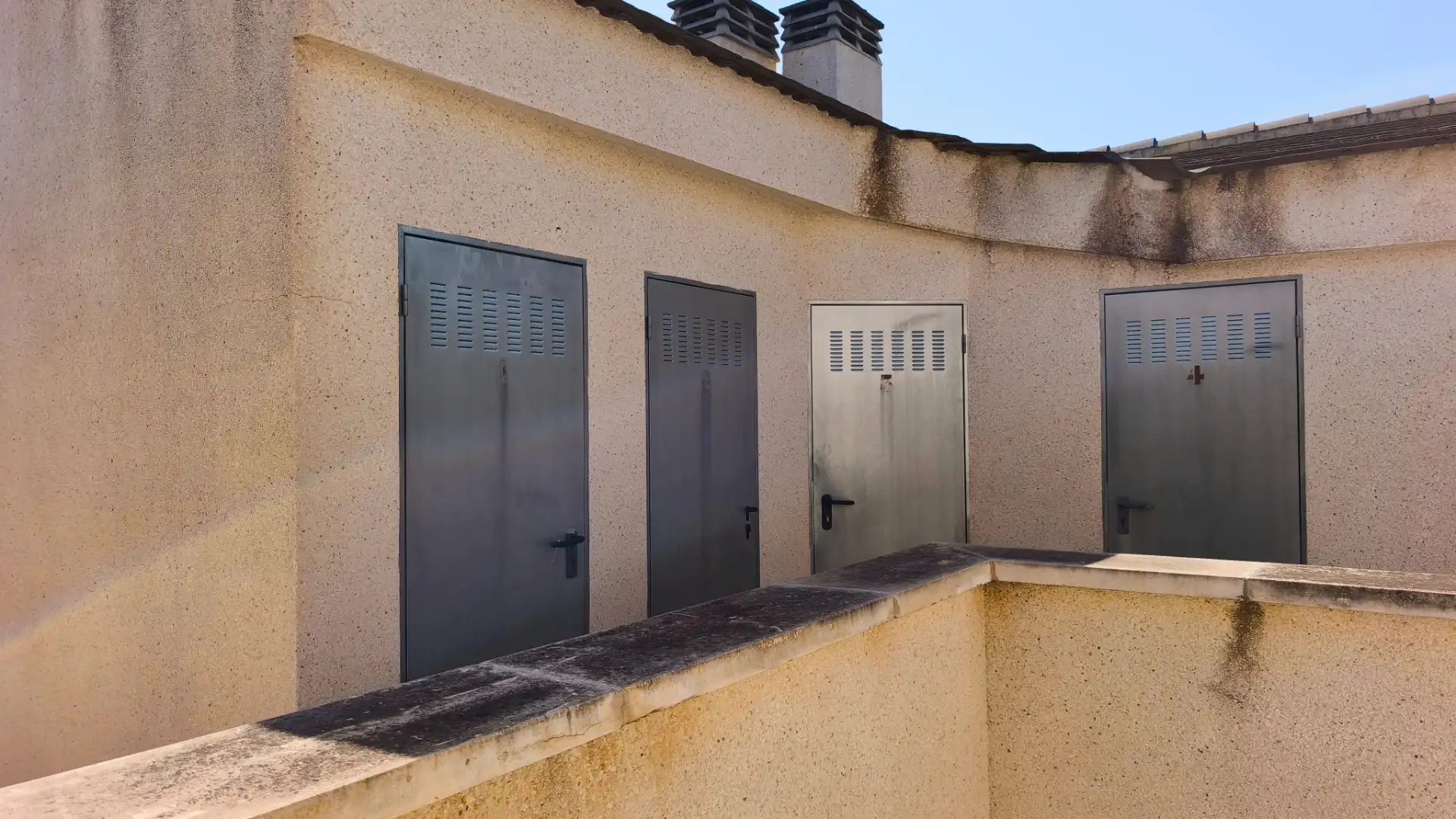 Vista exterior de Estudio en venta en Murcia con Aire acondicionado y Amueblado