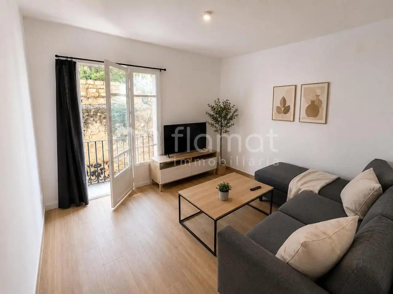 Sala d'estar de Pis en venda en Figueres amb Terrassa