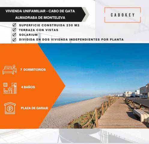 Casa-chalet en Venta en Calle Camino Viejo Del Faro, 59 en Cabo de Gata