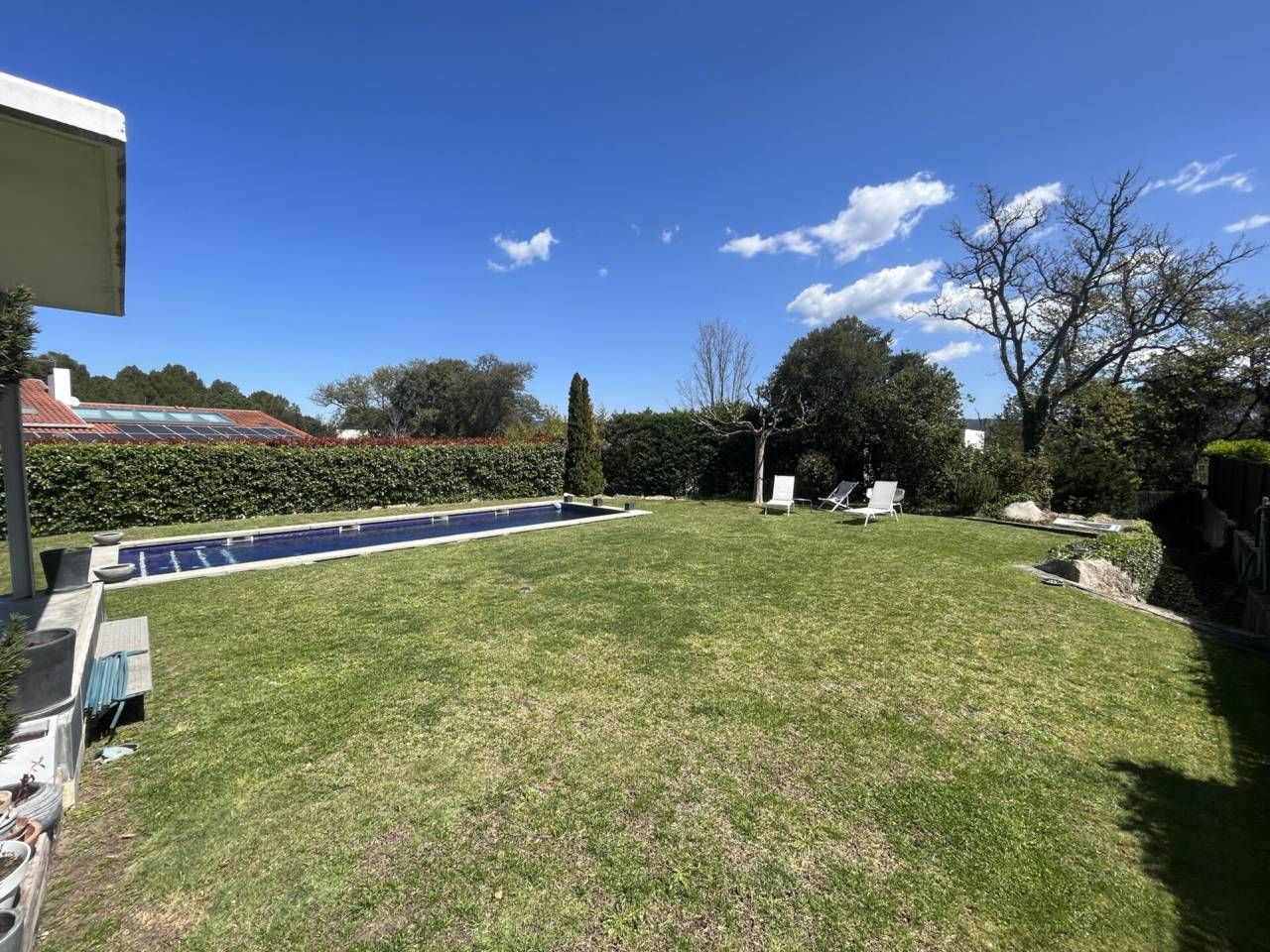 Garden of House or chalet for sale in Girona Capital  with Air Conditioner, Heating and Private garden