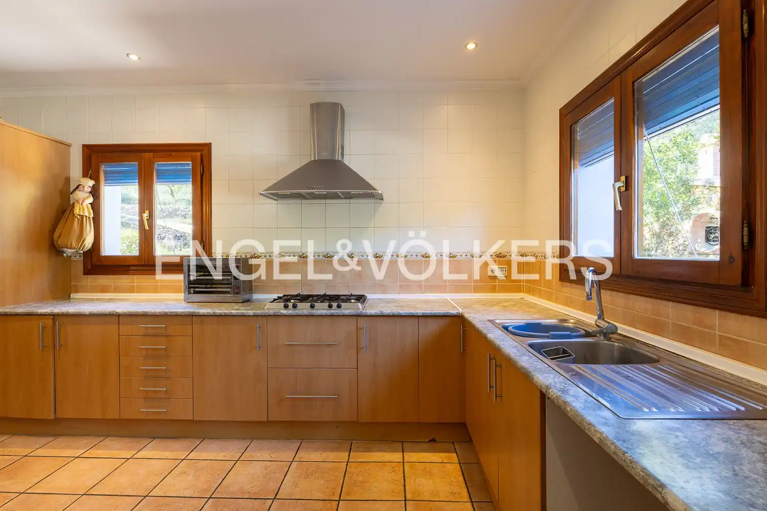 Cocina de Casa o chalet en venta en Xaló con Aire acondicionado, Calefacción y Jardín privado