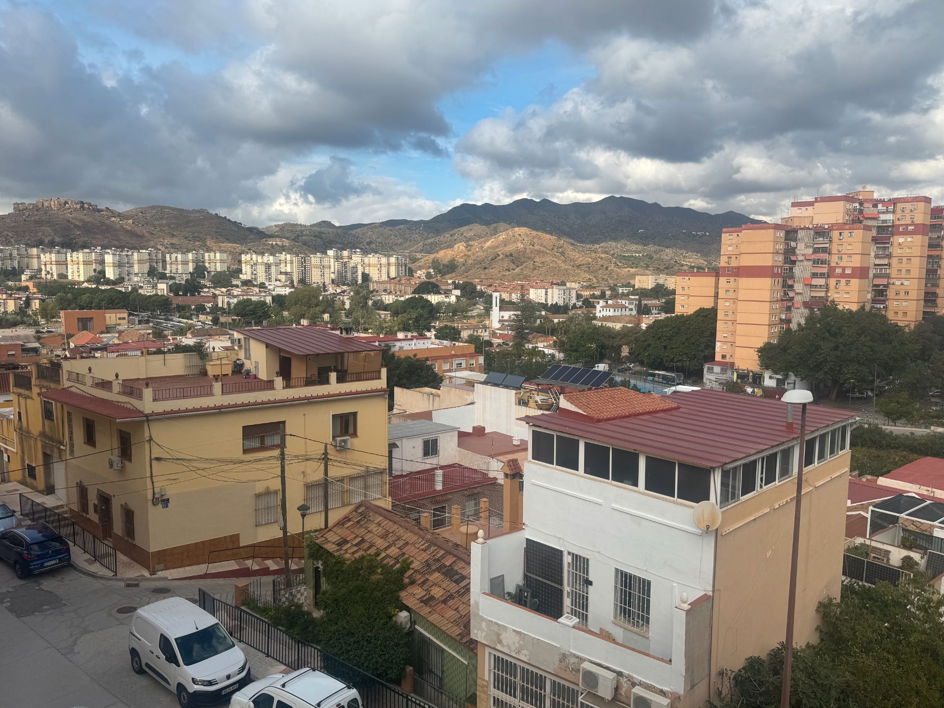 Vista exterior de Pis en venda en Málaga Capital amb Aire condicionat i Terrassa