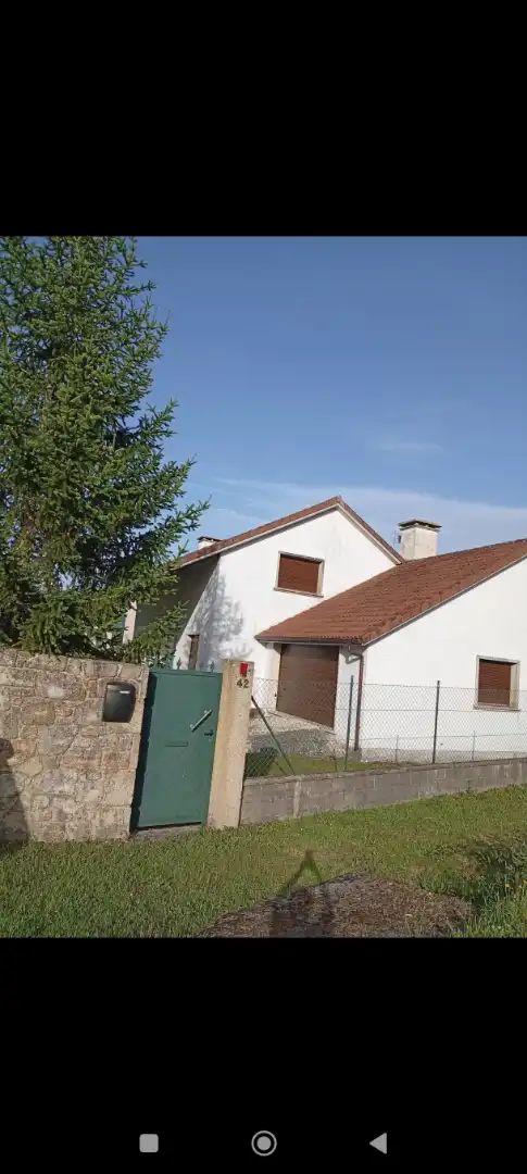 Vista exterior de Casa o chalet en venta en Rois con Calefacción, Jardín privado y Terraza