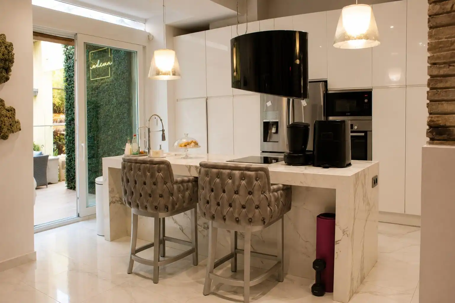 Kitchen of Duplexes for sale in Valencia  with Terrace and Swimming Pool