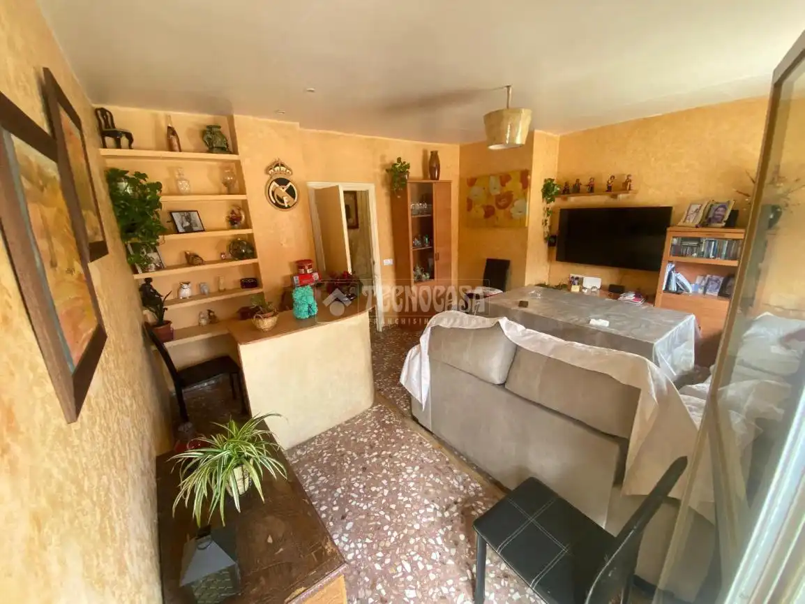 Sala de estar de Piso en venta en Badajoz con Balcón
