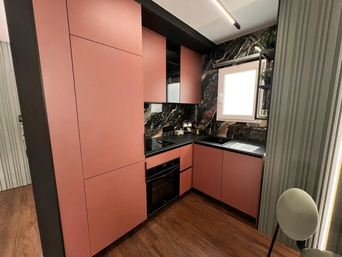 Cocina de Apartamento de alquiler en Torrevieja con Aire acondicionado, Calefacción y Terraza