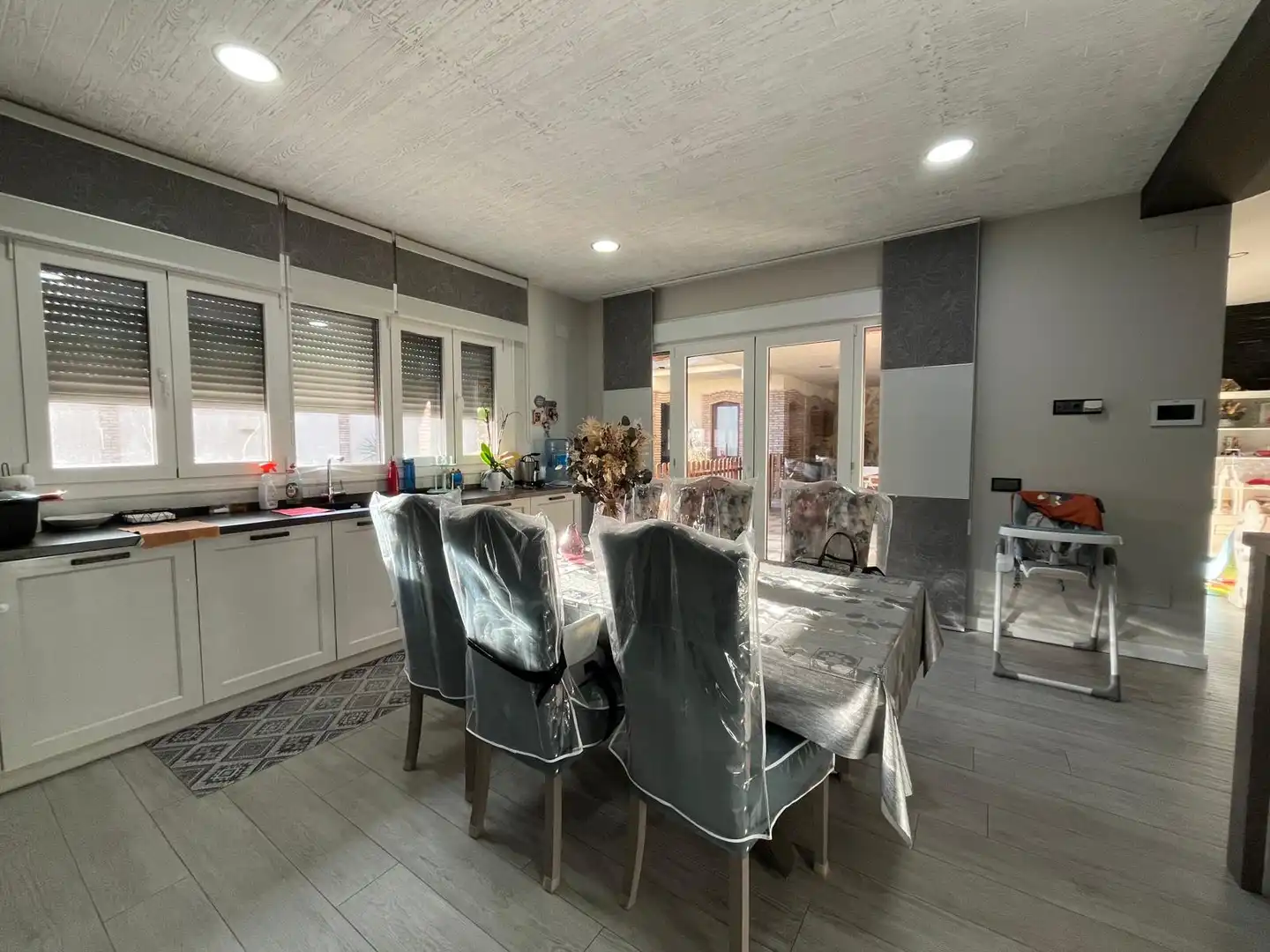 Comedor de Casa o chalet en venta en Arenas de San Juan  con Aire acondicionado, Jardín privado y Terraza