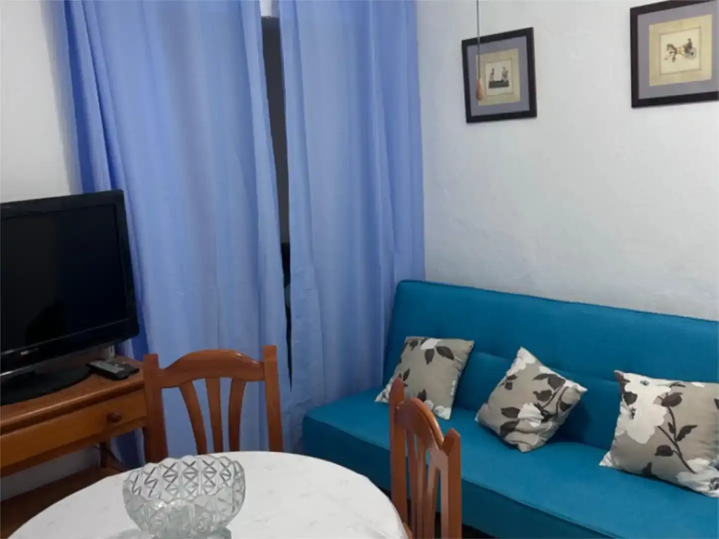 Sala d'estar de Pis de lloguer en Chipiona