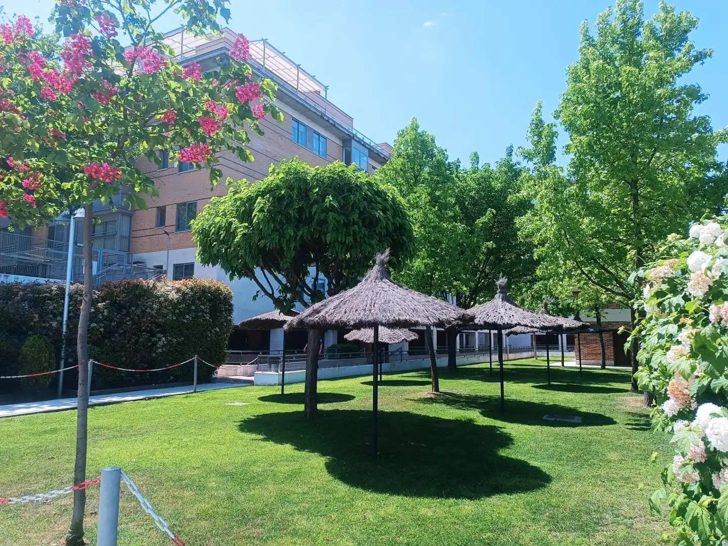 Vista exterior de Pis en venda en Madrid amb Aire condicionat, Calefacció i Jardí privat