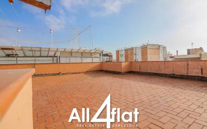 Exterior view of Flat to rent in  Barcelona Capital  with Air Conditioner, Heating and Parquet flooring