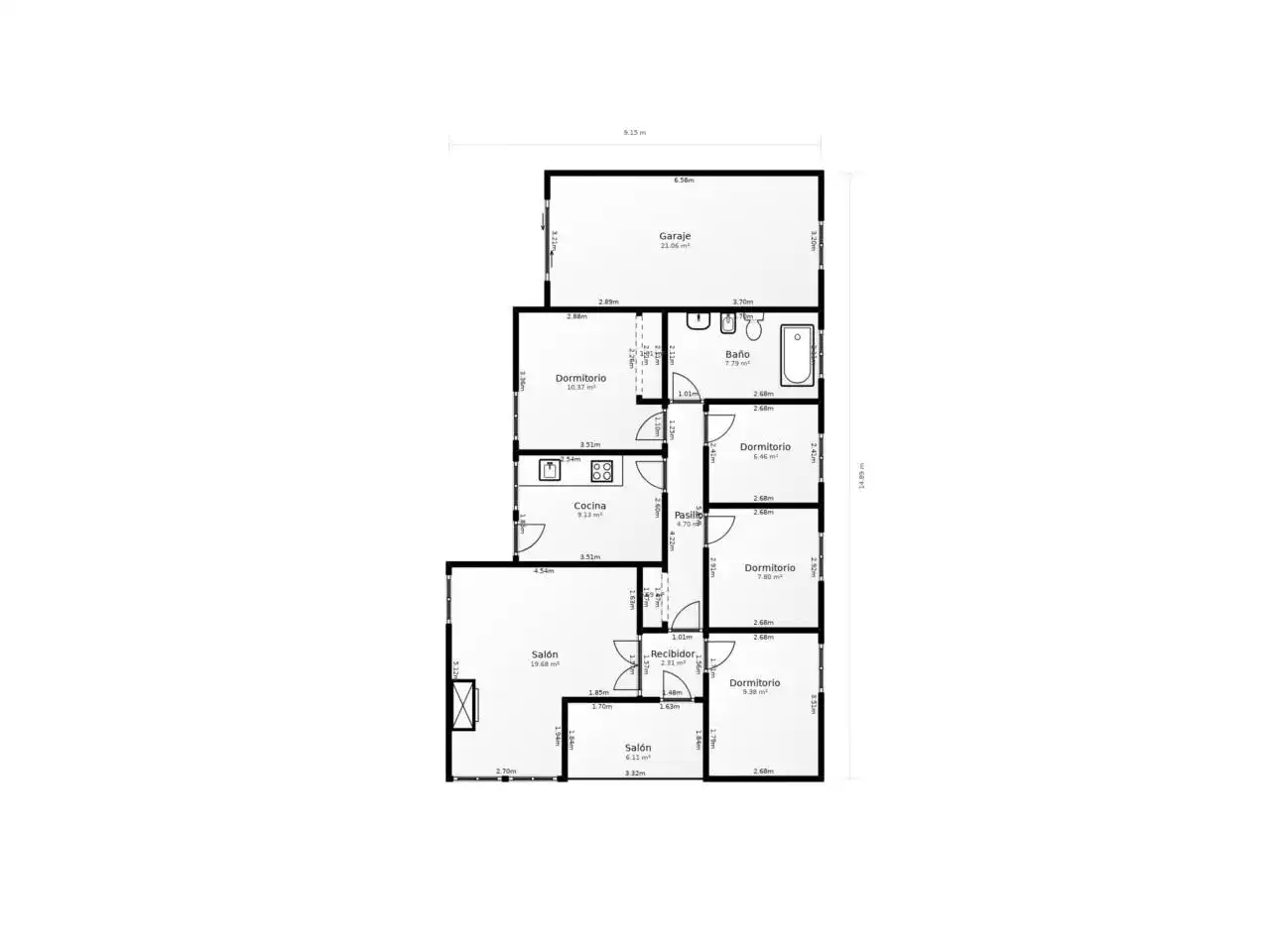 Casa o chalet en venta en Buitrago del Lozoya con Calefacción, Jardín privado y Terraza