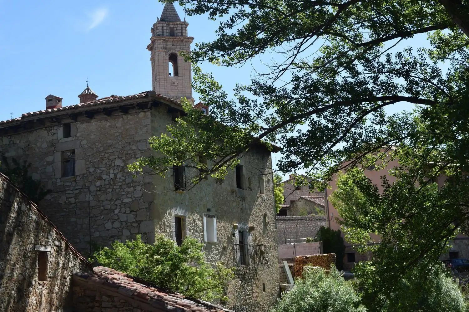 Vista exterior de Casa o xalet en venda en Fortanete amb Terrassa, Traster i Balcó