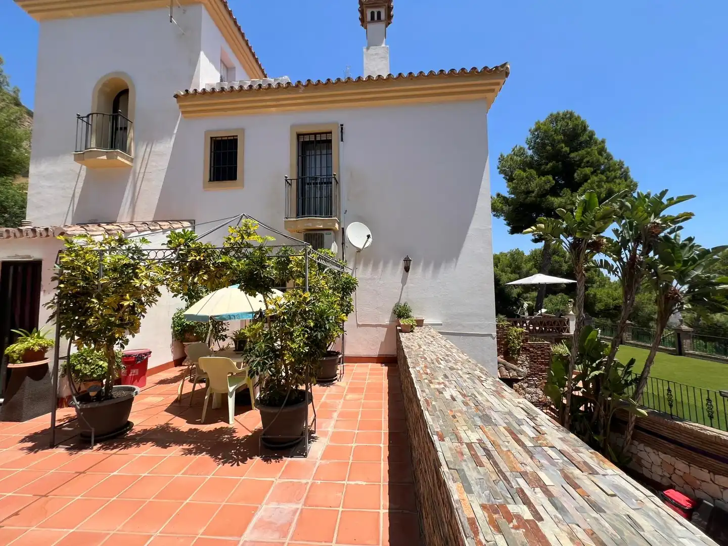 Garden of Houses for sale in Málaga  with Air Conditioner, Heating and Private garden