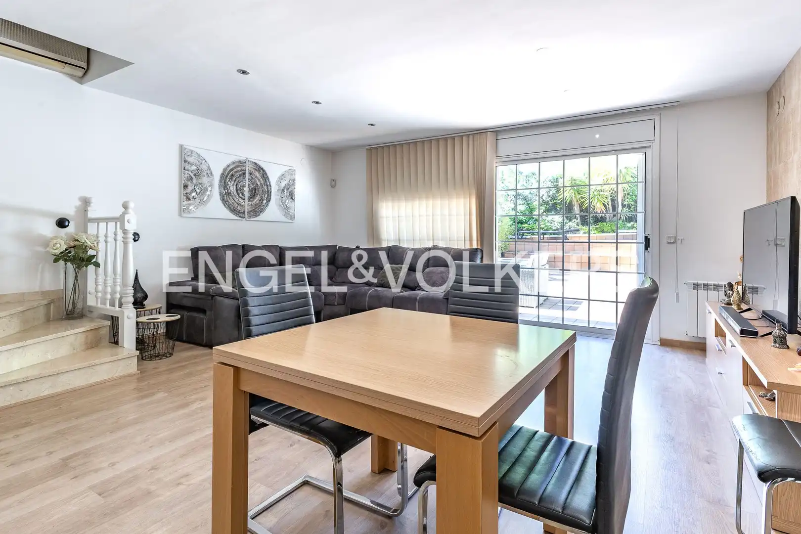 Dining room of Houses for sale in Badalona  with Air Conditioner, Heating and Private garden