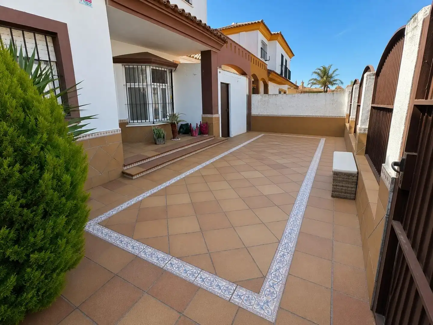 Terraza de Casa adosada en venta en Sanlúcar de Barrameda con Aire acondicionado y Trastero