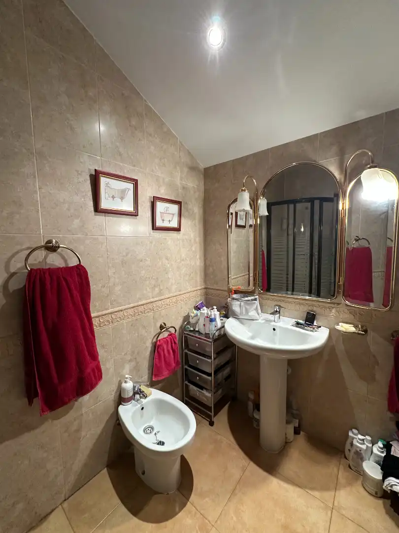 Bany de Casa o xalet en venda en Úbeda amb Aire condicionat, Jardí privat i Terrassa