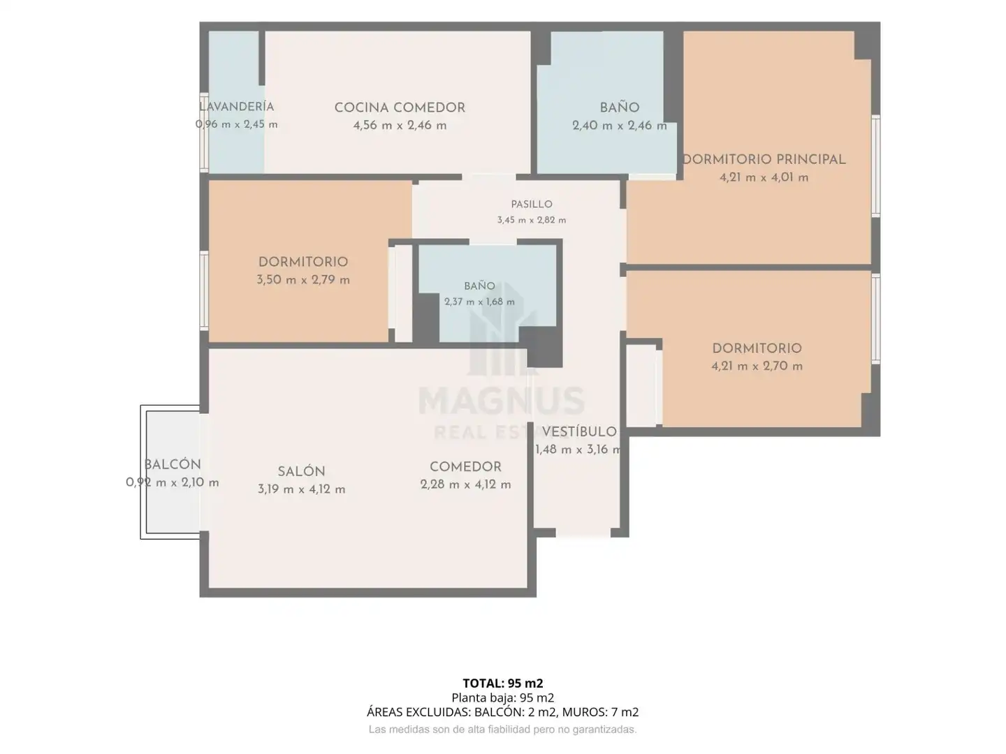 Piso en venta en Valencia con Aire acondicionado, Calefacción y Balcón
