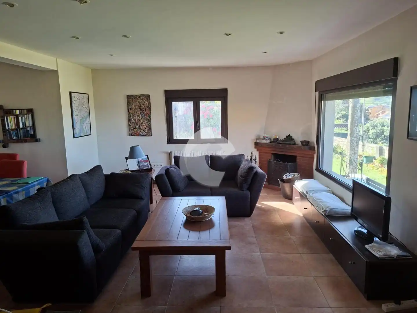 Sala de estar de Casa o chalet en venta en A Guarda   con Jardín privado