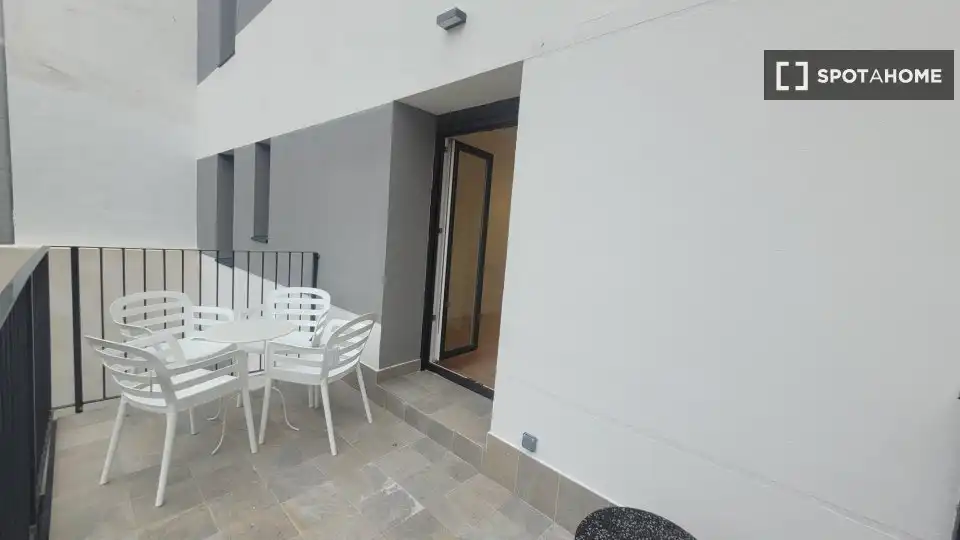 Terrace of Flat for rent in Ciudad Lineal
