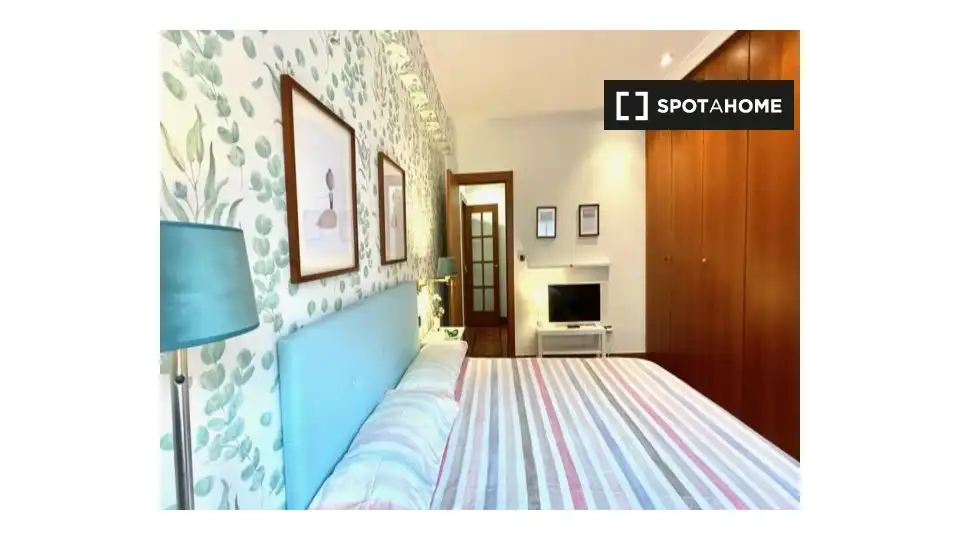 Habitación de Piso para compartir en Bilbao  con Aire acondicionado, Calefacción y Amueblado