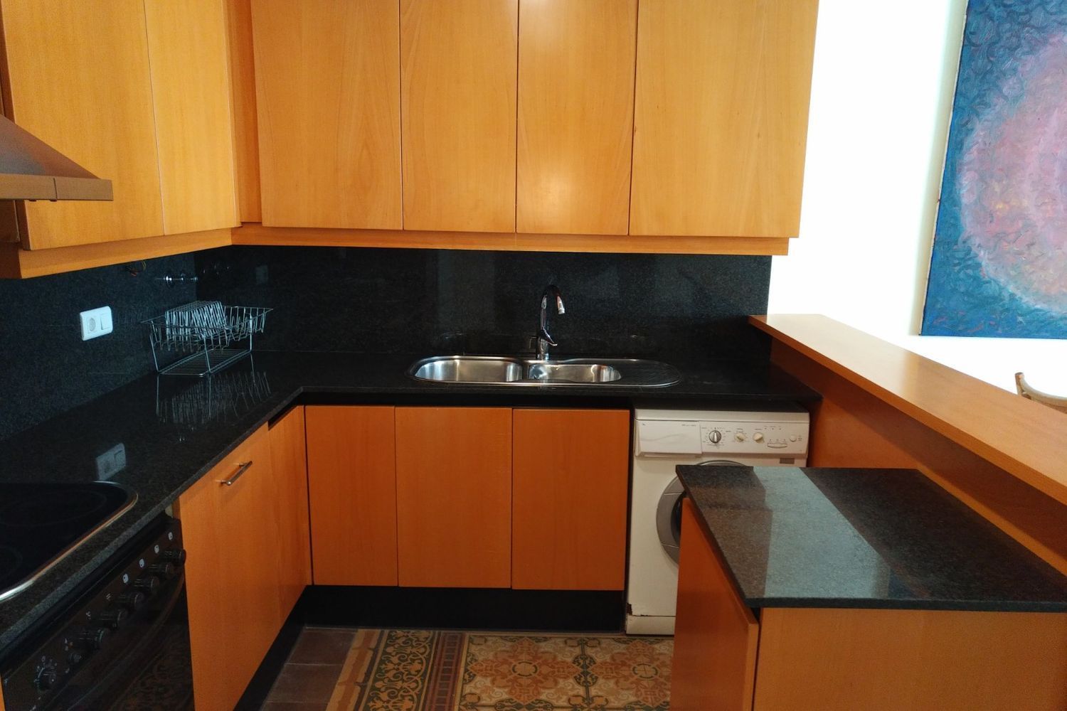 Kitchen of Flat to rent in  Barcelona Capital  with Air Conditioner, Heating and Furnished