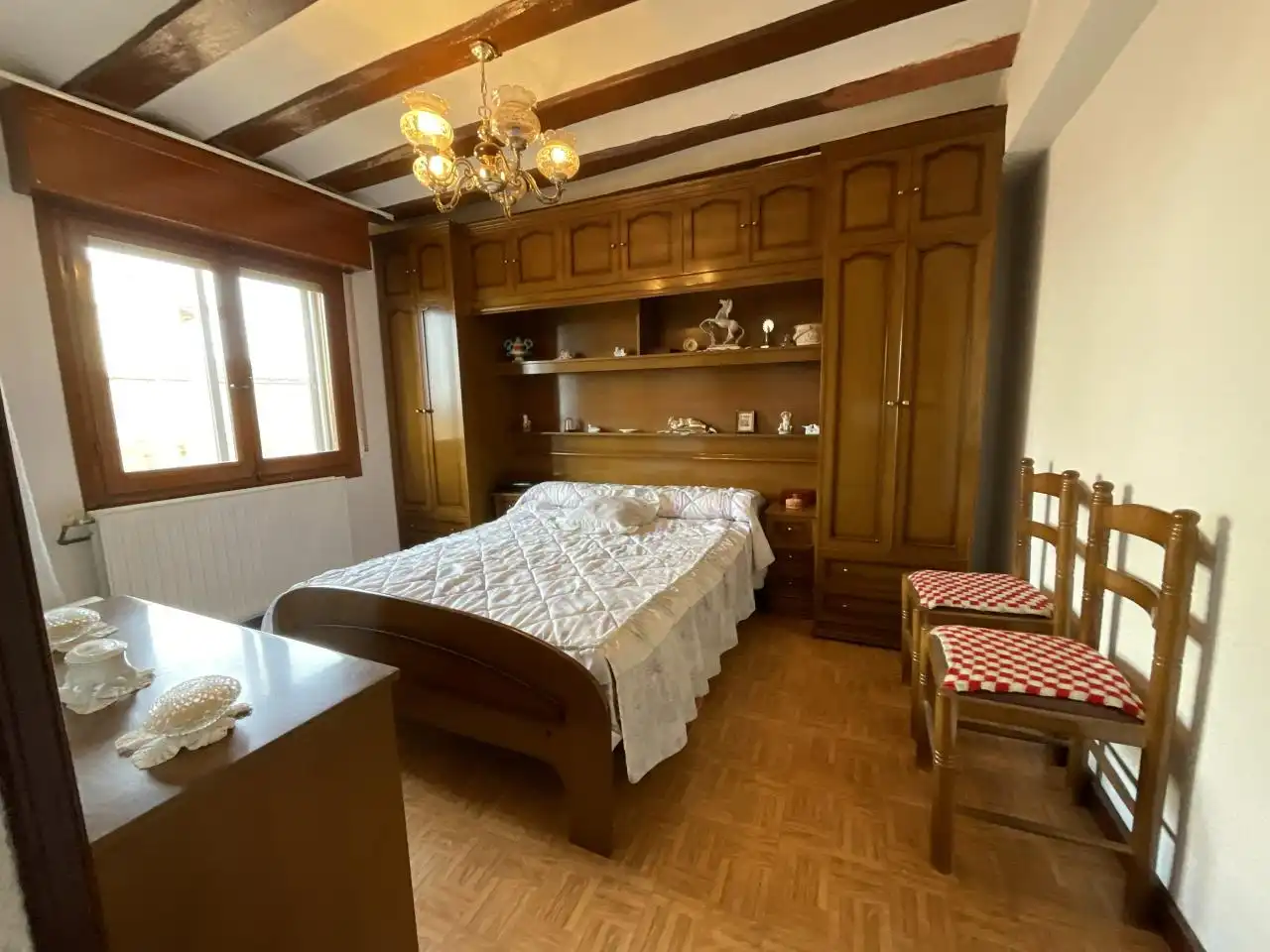 Bedroom of Houses for sale in Cirueña  with Heating, Private garden and Furnished