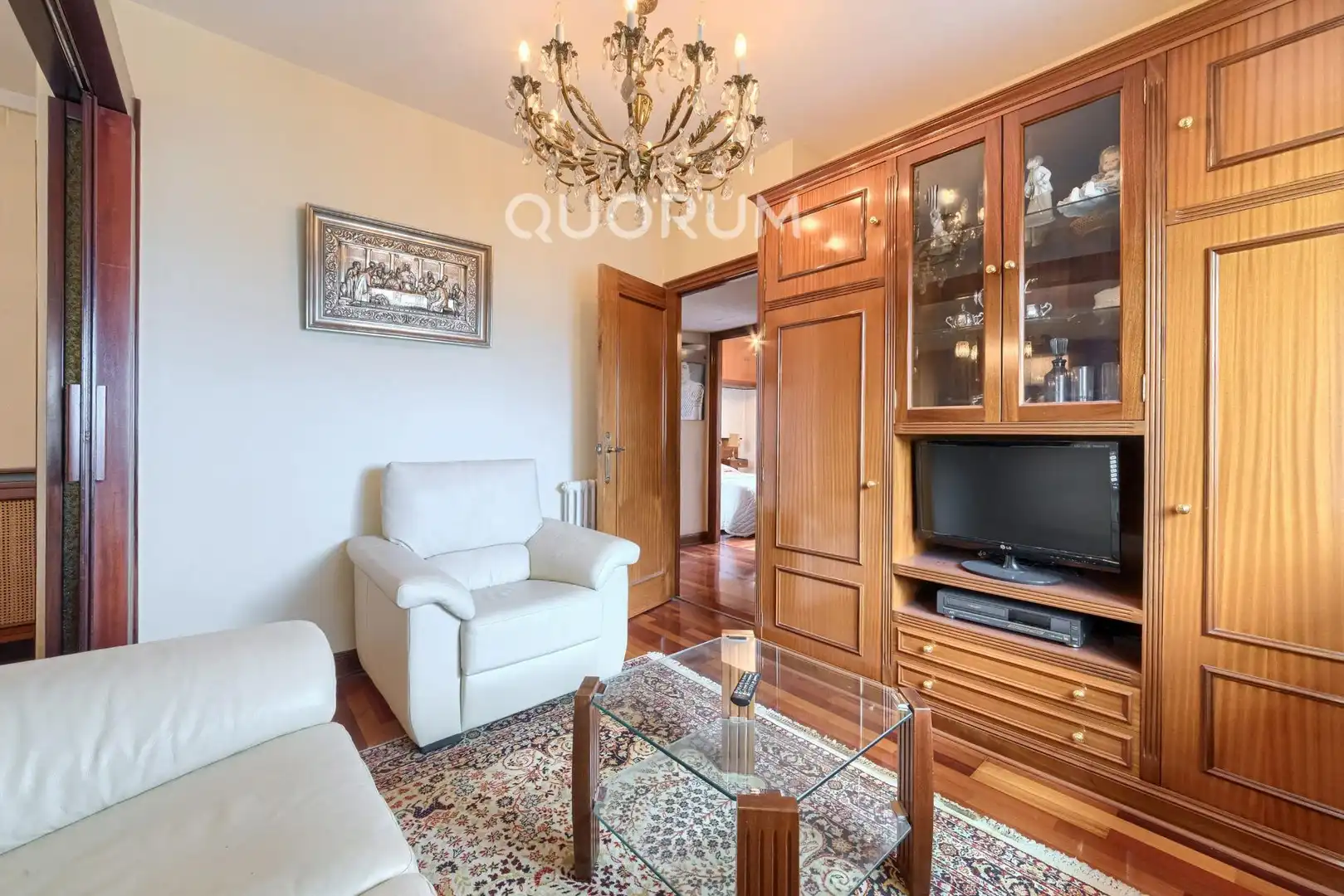 Wohnzimmer von Wohnung zum Verkauf in Basauri  mit Heizung, Möbliert und Balkon
