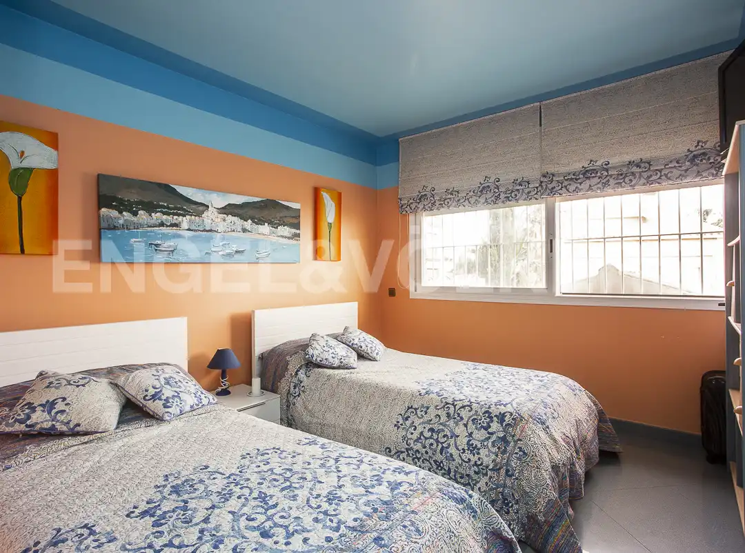 Dormitori de Casa o xalet en venda en Premià de Dalt amb Aire condicionat, Calefacció i Jardí privat