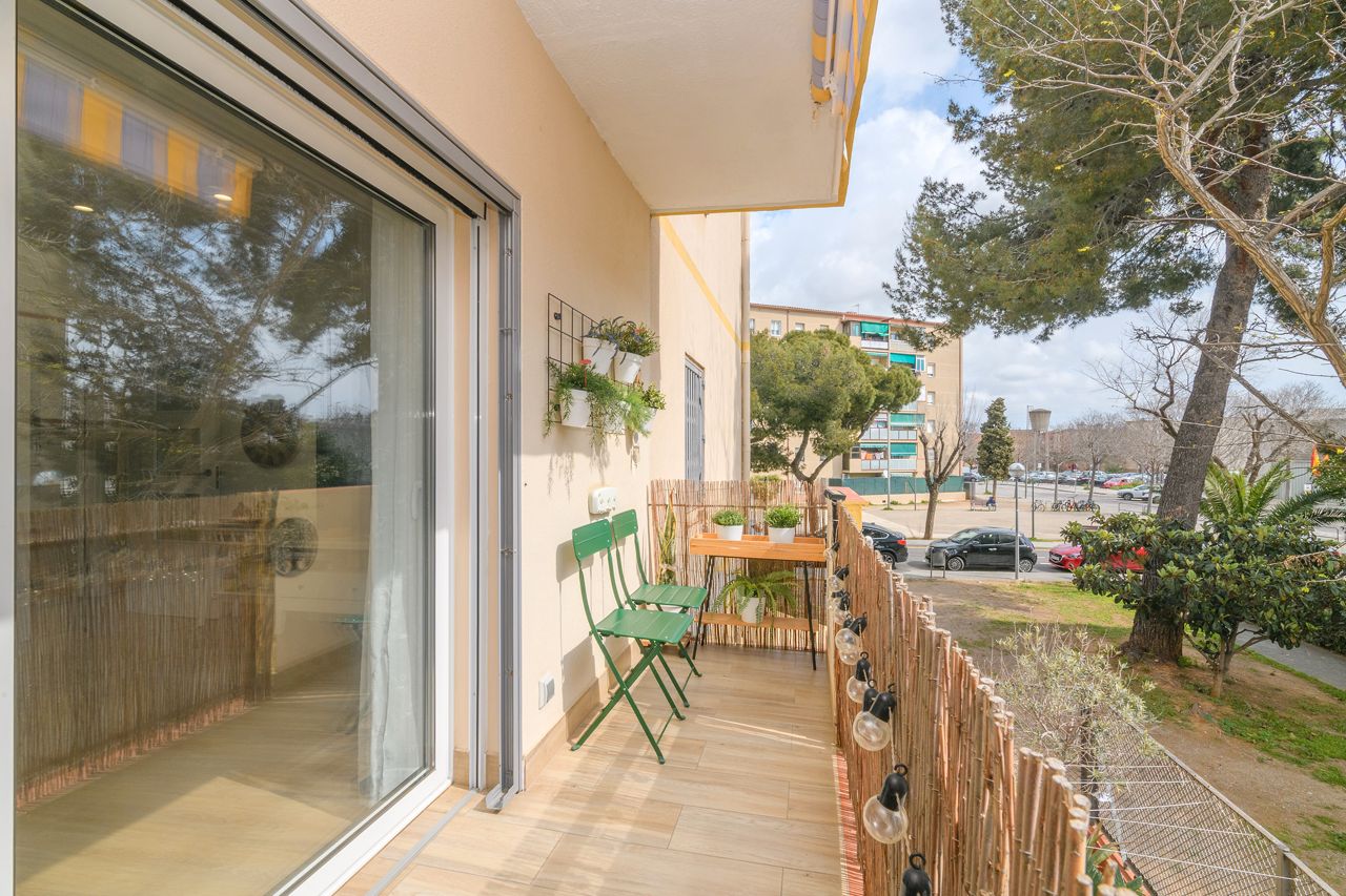 Balcony of Flat for sale in Viladecans  with Parquet flooring, Oven and Balcony