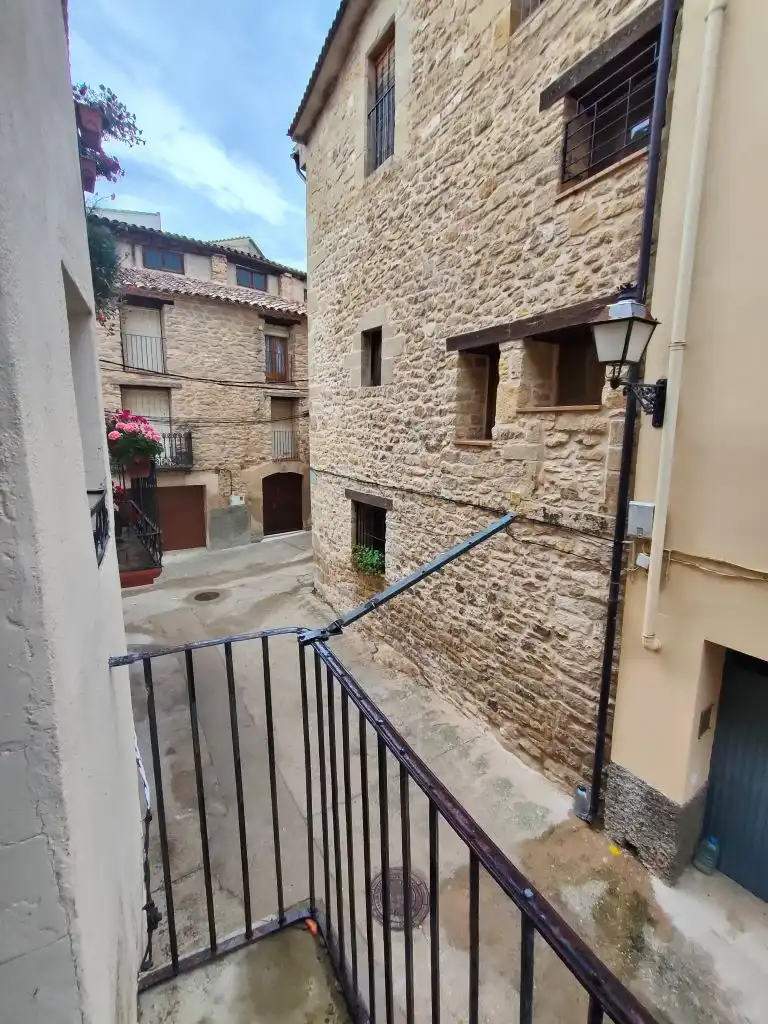 Vista exterior de Finca rústica en venta en Torre del Compte con Balcón