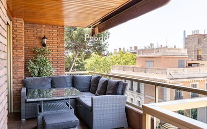 Terrace of Flat to rent in  Barcelona Capital  with Air Conditioner