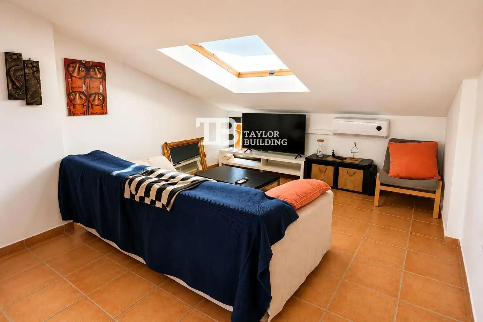 Sala de estar de Dúplex en venta en  Palma de Mallorca con Aire acondicionado, Calefacción y Terraza