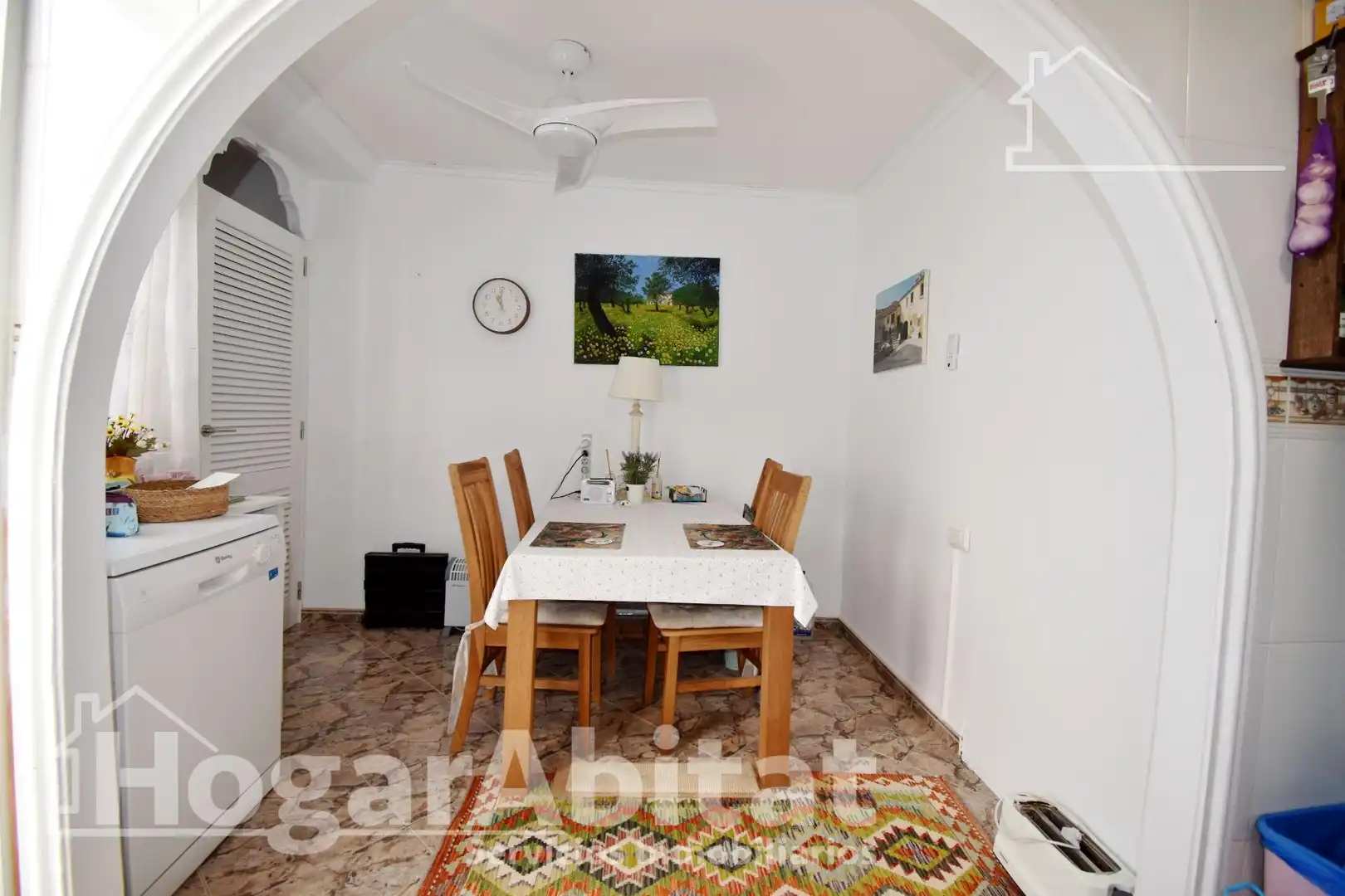 Dining room of Flat for sale in Miramar  with Air Conditioner and Balcony