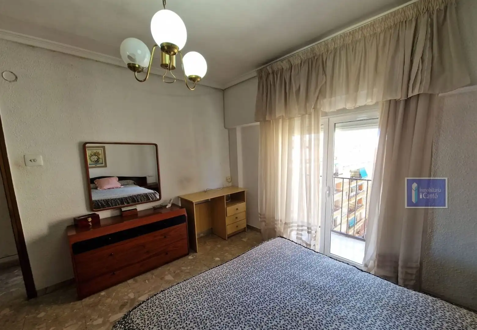 Bedroom of Flat for sale in Alcoy / Alcoi  with Balcony