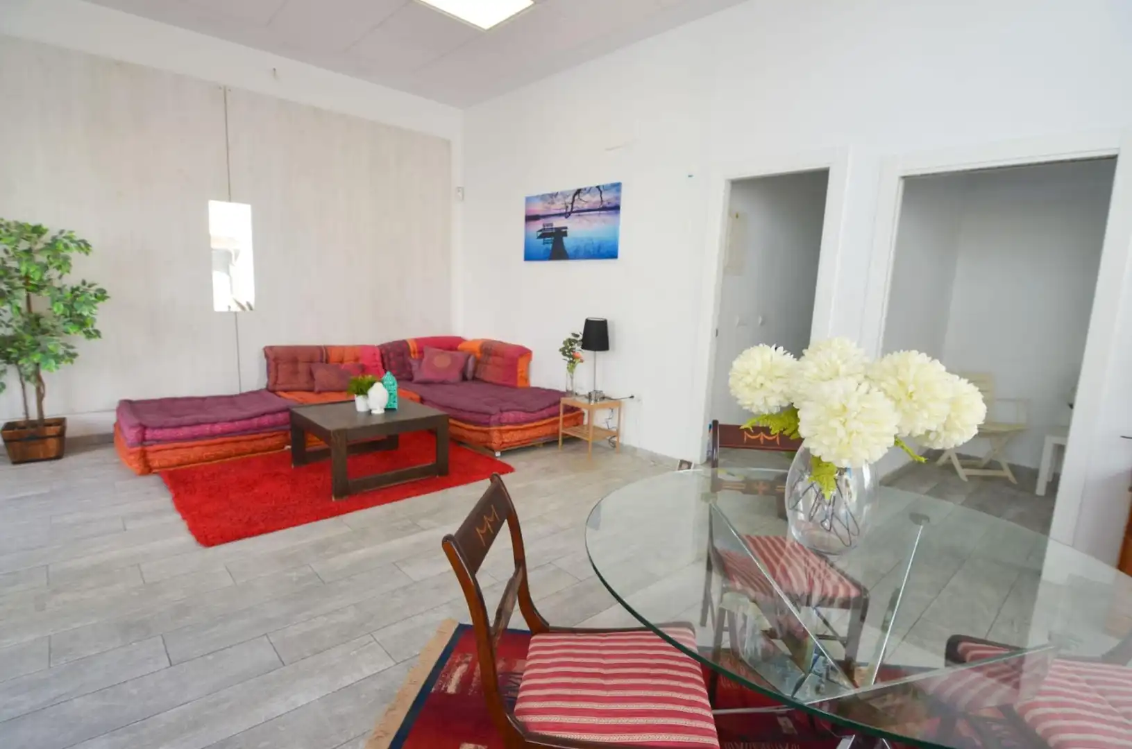 Wohnzimmer von Geschaftsraum zum Verkauf in Torremolinos mit Klimaanlage