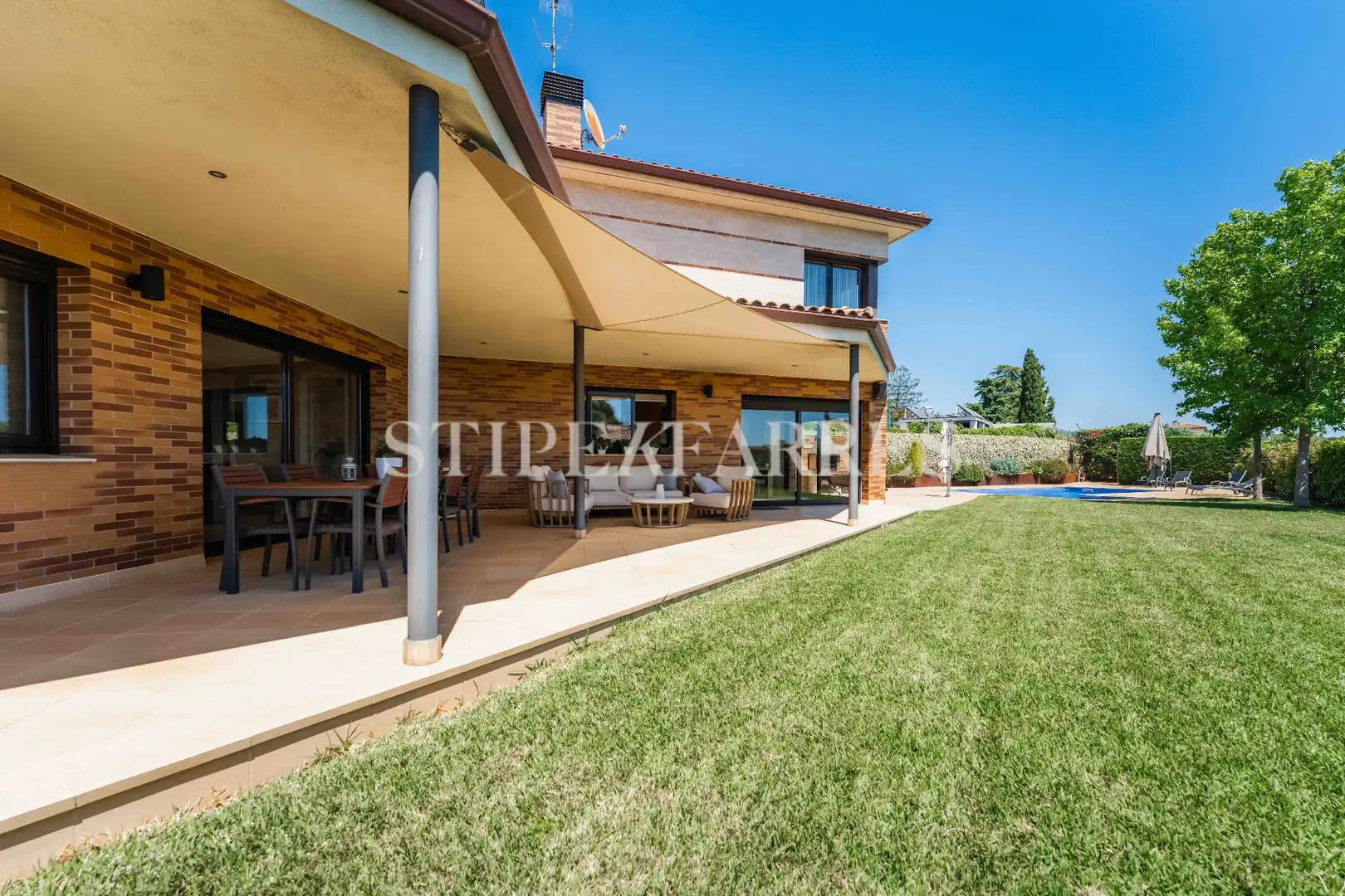 Terraza de Casa o chalet en venta en La Garriga con Aire acondicionado, Calefacción y Jardín privado