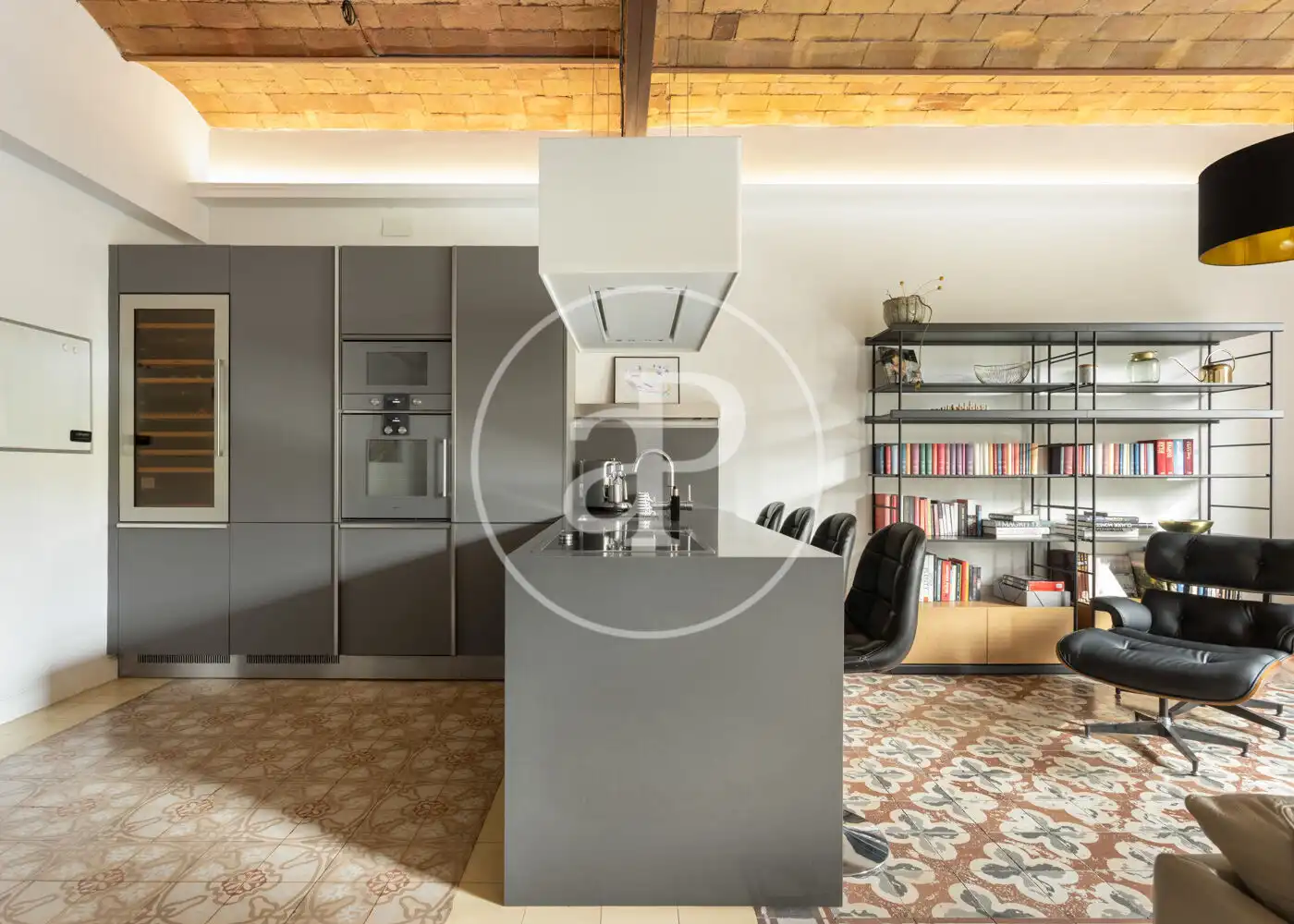 Cocina de Piso en venta en Barcelona con Aire acondicionado, Calefacción y Amueblado