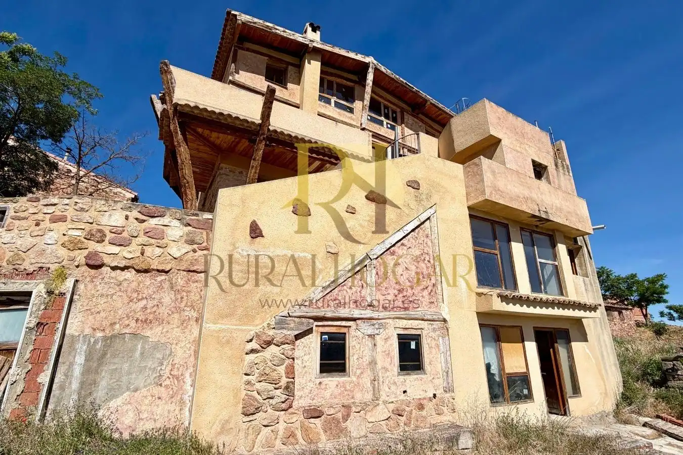 Vista exterior de Casa o chalet en venta en Corduente con Calefacción, Terraza y Trastero