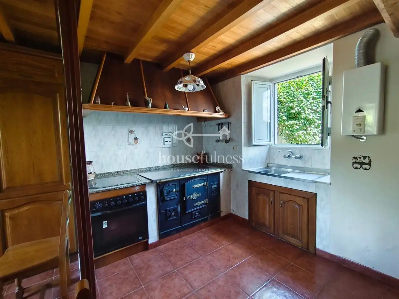 Kitchen of Houses for sale in San Sadurniño  with Heating and Private garden