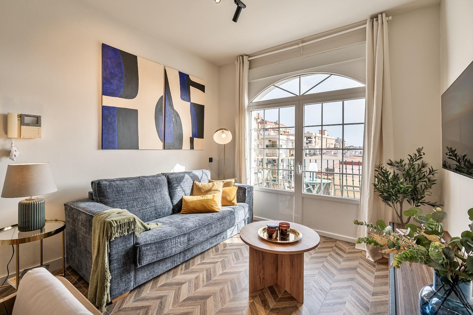 Living room of Apartment to rent in Fuengirola  with Air Conditioner and Terrace