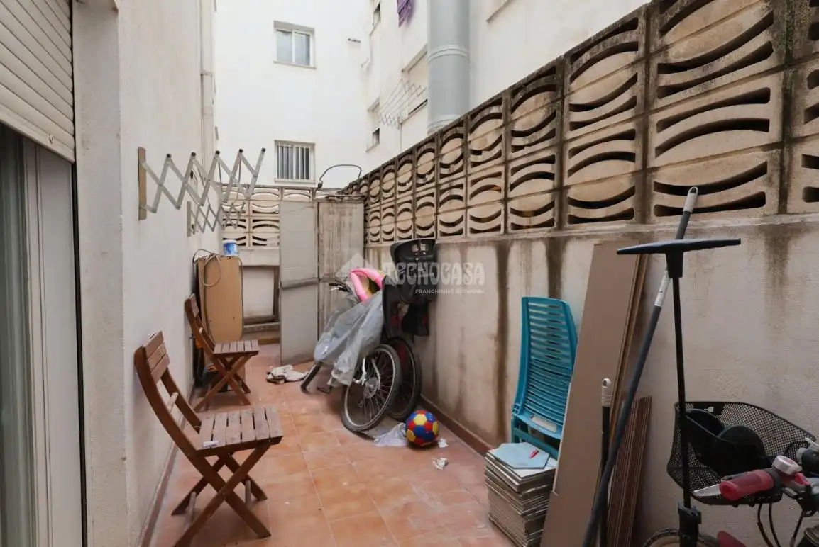 Terrasse von Wohnung zum Verkauf in Sagunto / Sagunt mit Klimaanlage, Parkett und Terrasse