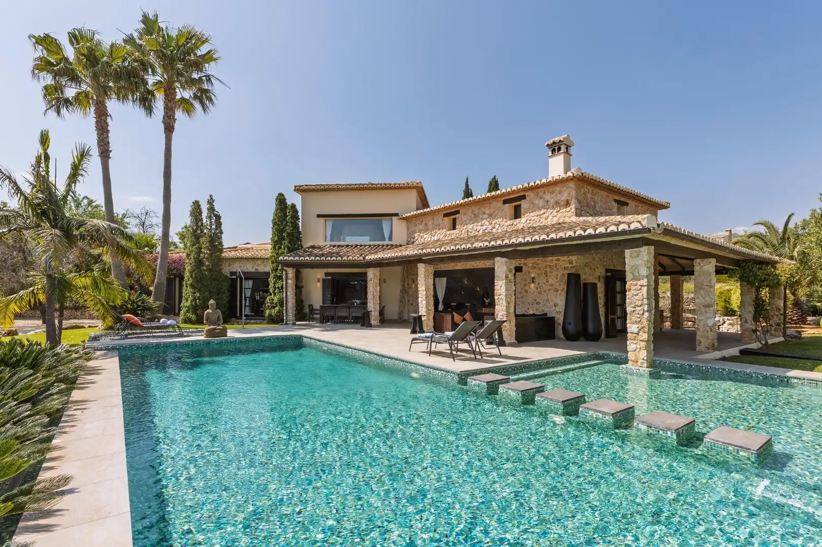 Piscina de Casa o chalet en venta en Beniarbeig con Aire acondicionado, Calefacción y Jardín privado