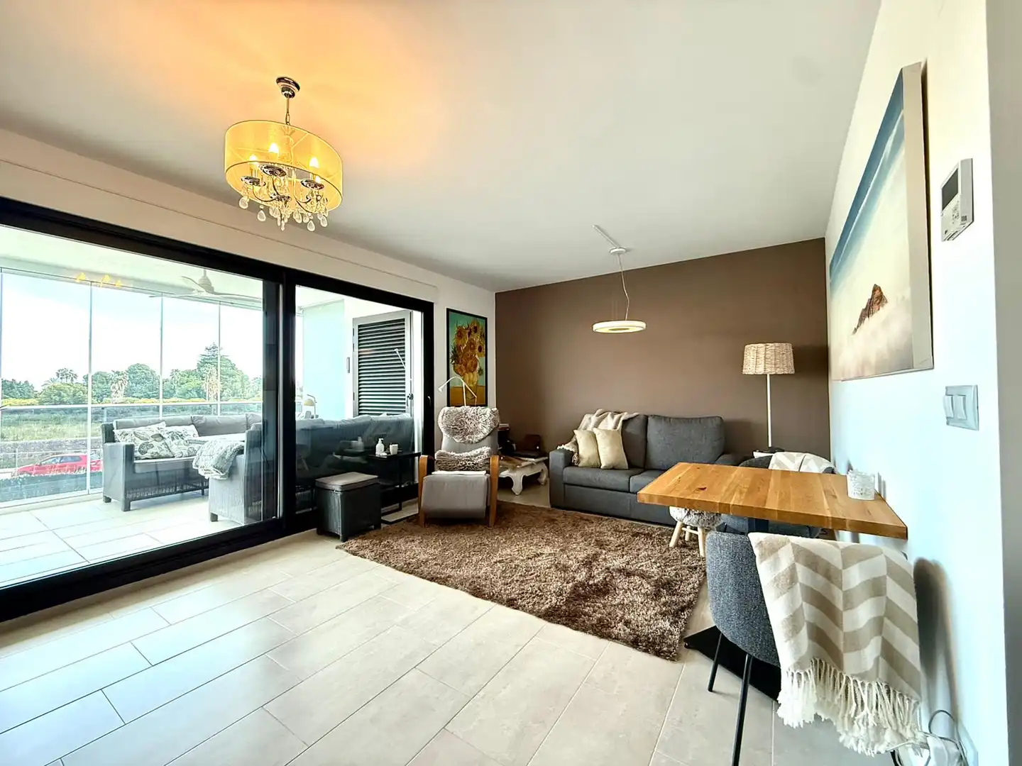 Sala de estar de Apartamento en venta en Dénia con Aire acondicionado, Calefacción y Terraza