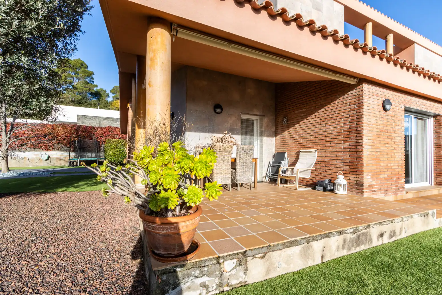 Terrassa de Casa o xalet en venda en Matadepera amb Aire condicionat, Calefacció i Jardí privat